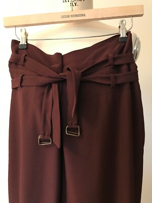 Akris Designer Hose BRANDNEU Gr. 40 Fashion Doppelgürtel