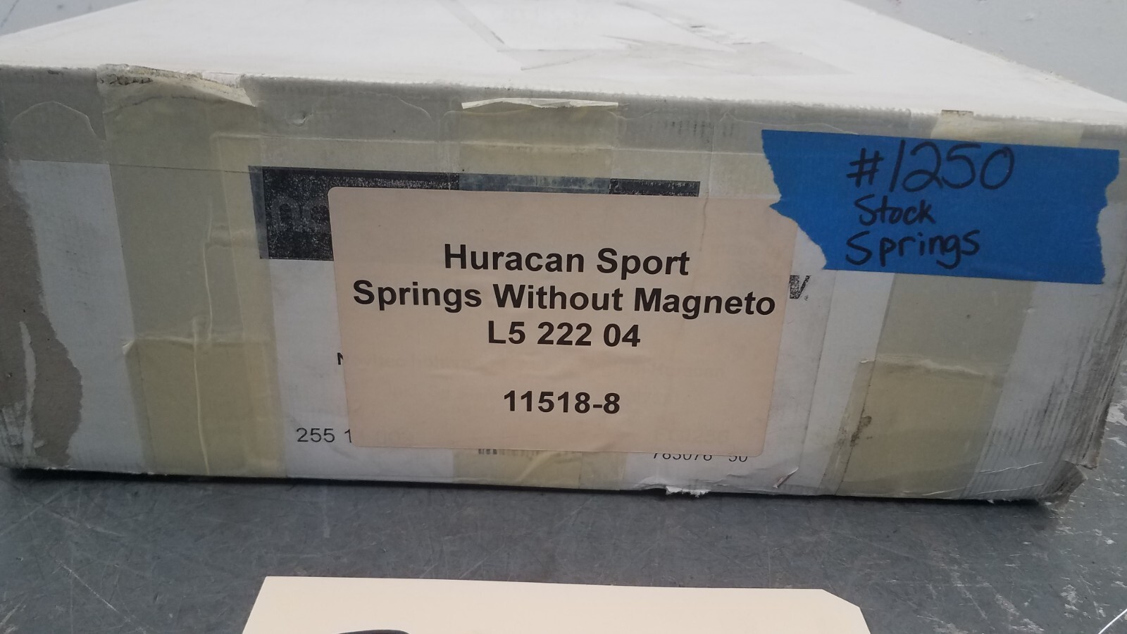 Lamborghini Huracan OEM Shock Spring Set #7724 B5