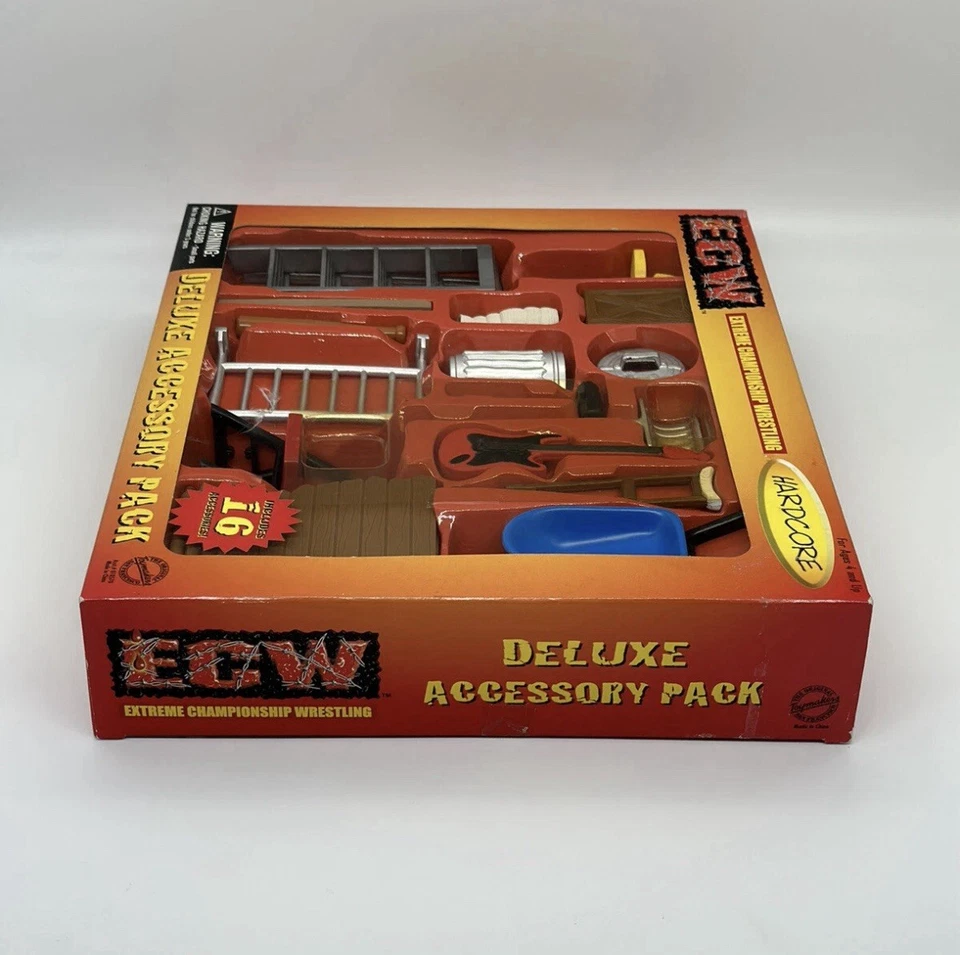 ECW Extreme Championship Wrestling Deluxe Accessory Pack Playset (2000 OSFTM) - Image 3 of 4