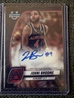 2024-25 Bowman University Chrome Johni Broome Black Wave Auto