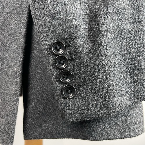 Charles Tyrwhitt Moon Tweed Blazer Jacket Men's 42L Grey Sporting Country Slim - Picture 6 of 16