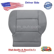 New Driver Bottom Cloth Seat Cover Dark Ash Gray For 15-19 Chevy Silverado 1500