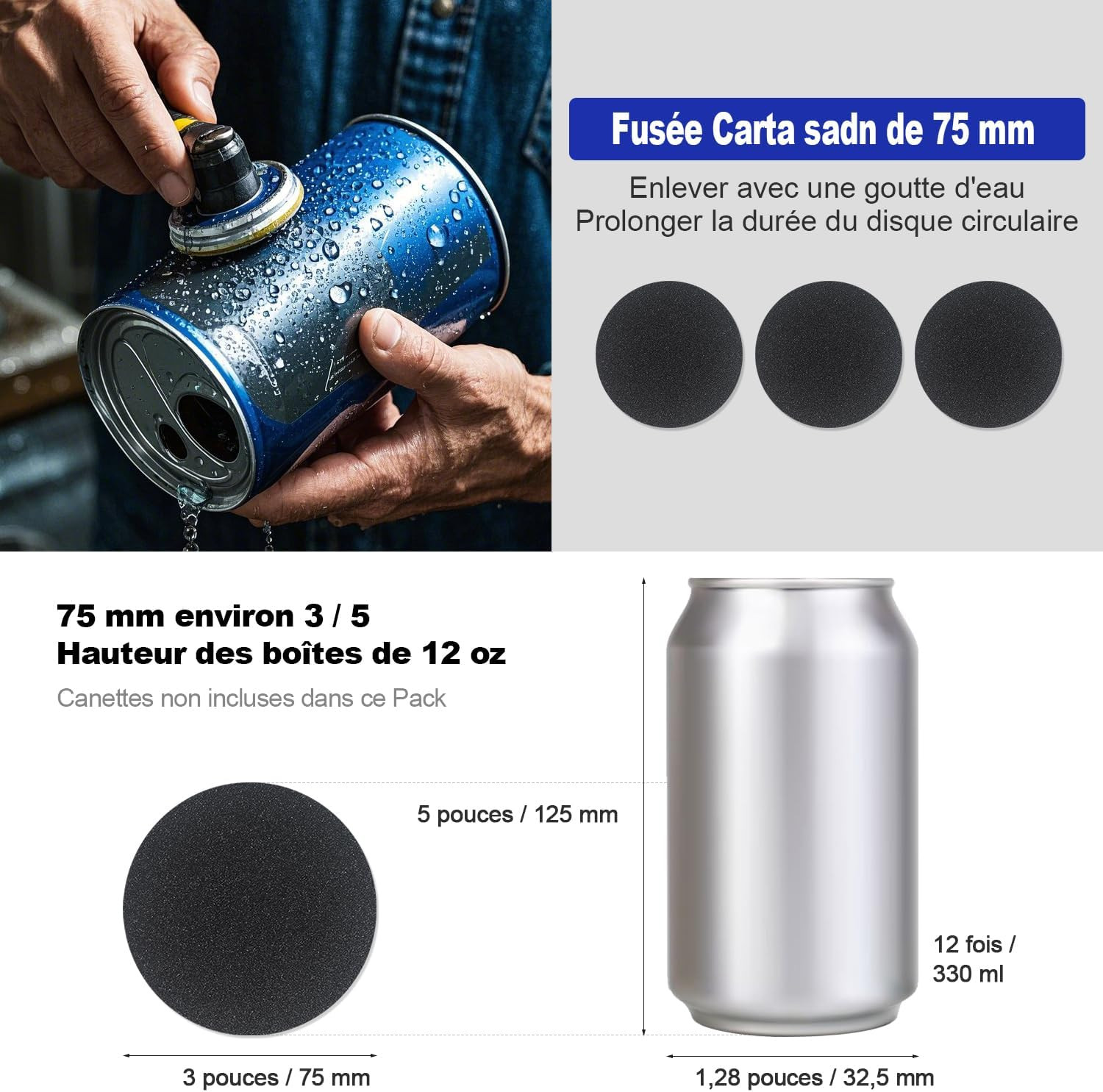 Kit de rénovation phare 133 complet pour réussir le contrôle technique automobile