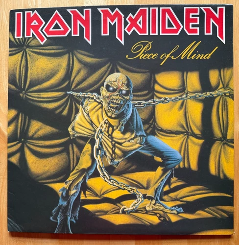 Iron Maiden Piece of Mind 1983 Vinyl LP, Gatefold Sleeve, EMI Original