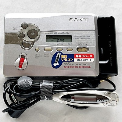 SONY WM-GX688 2001 W/battery box Recording Walkman Vintage Cassette Playe Tested