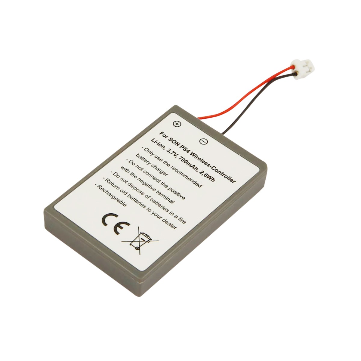 Batterie PS4 Li-ion 700mAh Avizar pour jouer sans fil pendant vos soirées gaming
