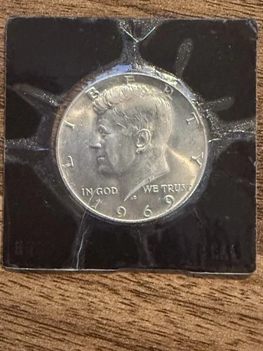 1969-D Kennedy 40% Silver Half Dollar Uncirculated