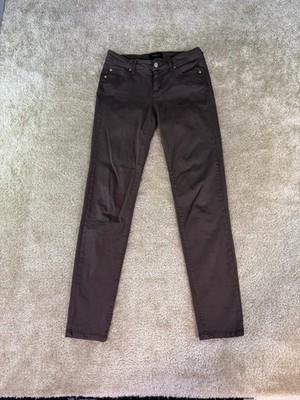 Celebrity Pink Jayden Skinny Jeans Women's 5/27 Brown Stretch Low-Rise D378