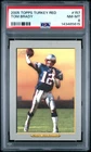 2005 TOPPS TURKEY RED #157 TOM BRADY PSA 8