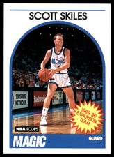 Scott Skiles 1989-90 Hoops #318 Magic NBA READ FREE SHIPPING AutographDen