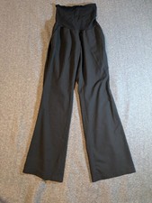 A Pea In The Pod Pants Womens Medium Secret Belly Fit Black Straight Leg