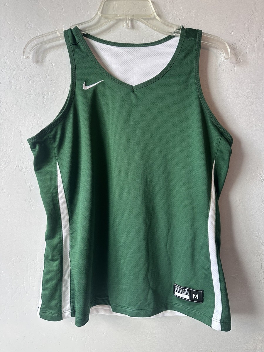 🔥Nike Team Dri-FIT Reversible Basketball Practice Jersey Green