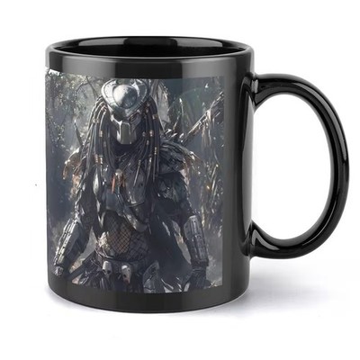 i Predator Alien Warrior Coffee Mug 11oz Ceramic Sci-Fi Horror Lover Gift Cup