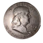 1962-D Franklin Half Dollar - Estate Find, 90% Silver