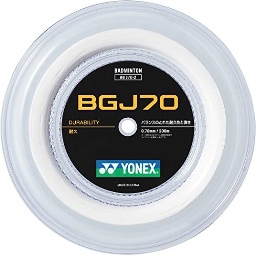 YONEX バドミントンストリング BGJ70 (200m) ８月入荷分 YONEX Badminton String BGJ70 200m Roll BGJ70-2NEW | eBay