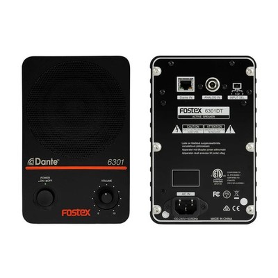 Fostex 6301DT Active Monitor Speaker with Dante