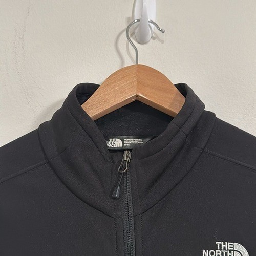 Chaqueta para mujer The North Face negra con cremallera completa manga larga logotipo bordado talla M - Imagen 4 de 13