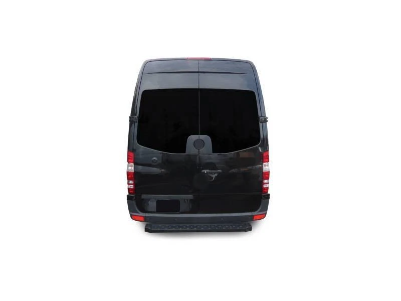 Escalón trasero Black Horse Spartan ajuste negro Dodge Sprinter 2500 2007-2009 Foto 3 de 4