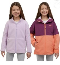 Eddie Bauer Kids Youth Lone Peak 3-in-1 Girls Jacket Desert Flower New Size Med