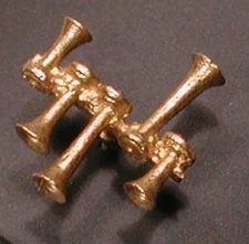 Cal Scale 190-624 HO Nathan K5R25 5-Chime Air Horn Lost Wax Brass Casting