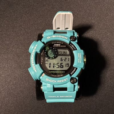 Casio G-SHOCK Frogman Marine Blue GWF D1000MB 3JF | eBay