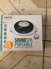 HoMedics SS-2000L Sound Spa Portable White Noise 6 Nature Sounds Sleep Machine