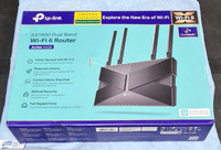 TP-LINK Wireless Router, ARCHER AX23; AX1800, Quad-Core CPU Dual-Band, 5 GHz New