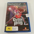 Guitar Hero PS2 Sony PlayStation 2 PAL Video Game with Manual