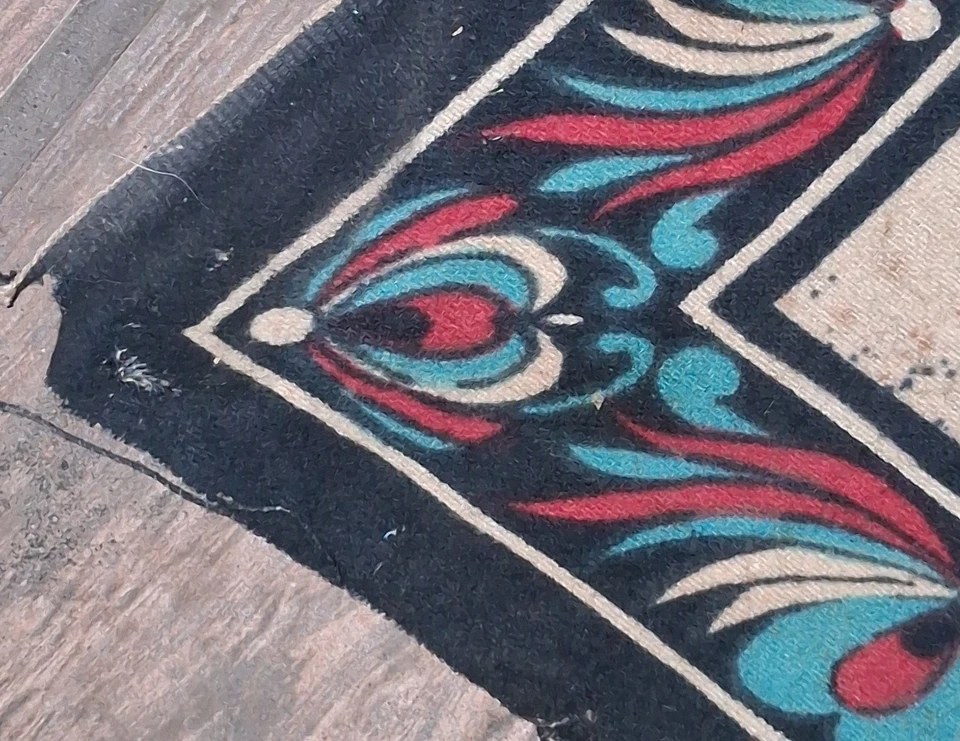 复古 20 世纪 70 年代 Ghost Rider David Mann 挂毯 Harley-Davidson — 第 3/3 张图片