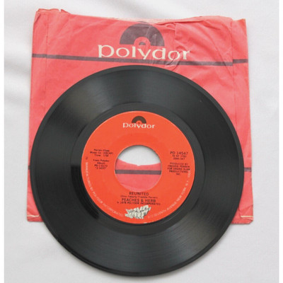 PEACHES & HERB EASY AS PIE / REUNITED 45 7'' VINYL RECORD (PD 14547)