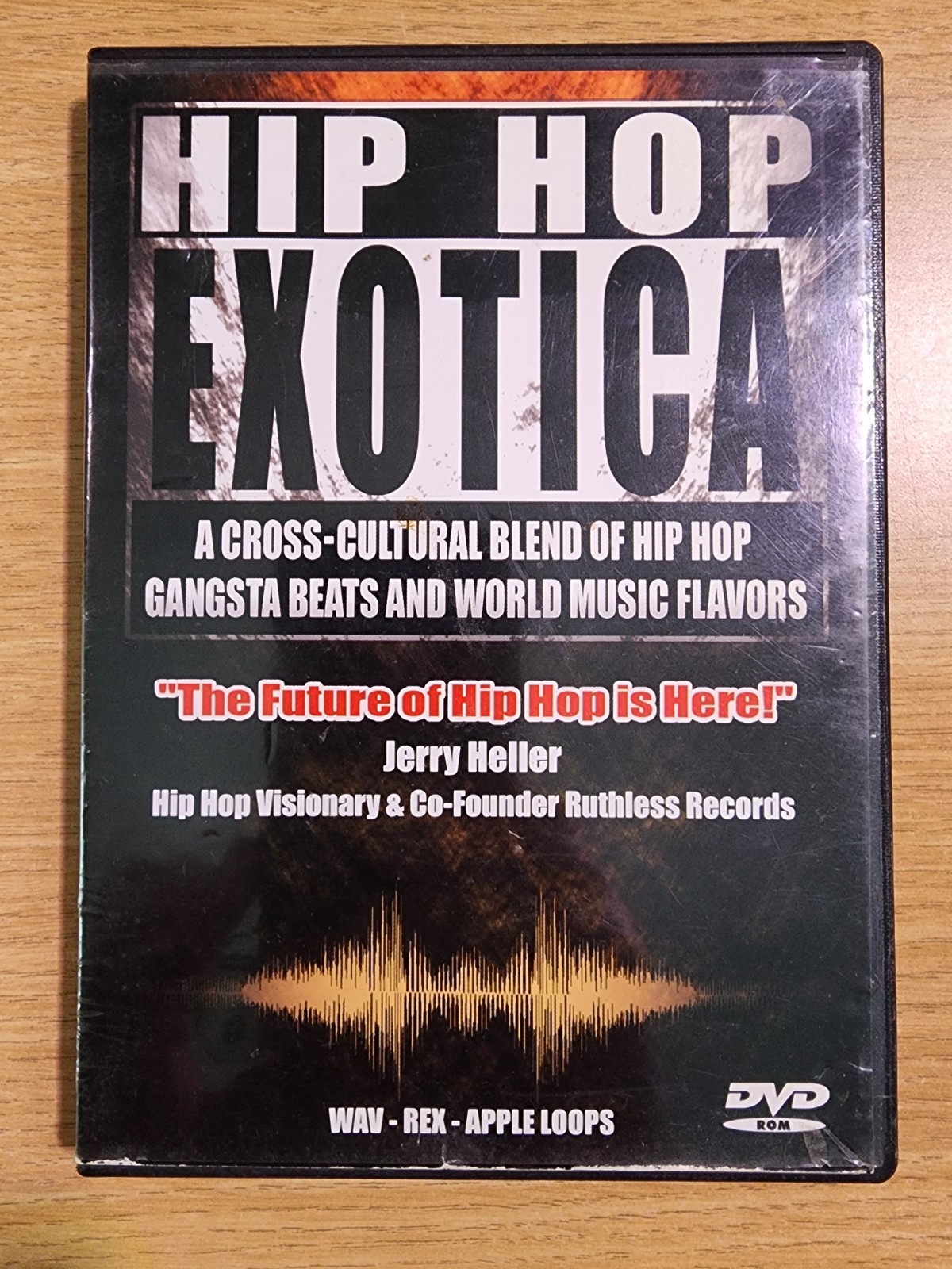 Hip Hop Exotica (DVD, 2006, DVD-ROM) Sample Library WAV/REX/Apple Loops