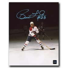 Pierre Larouche Montreal Canadiens Autographed Action 8x10 Photo NO TARIFFS