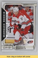 2018-19 O-Pee-Chee Marquee Rookies Warren Foegele #521 READ 2j2