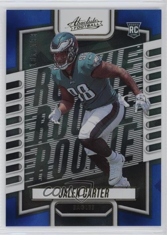 2023 Panini Absolute Rookies Blue Diamonds /199 Jalen Carter #107 Rookie RC ni4