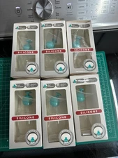 New 6-pack lot Nuby Comfort Silicone Manual Breast Pump 4-oz Hands Free