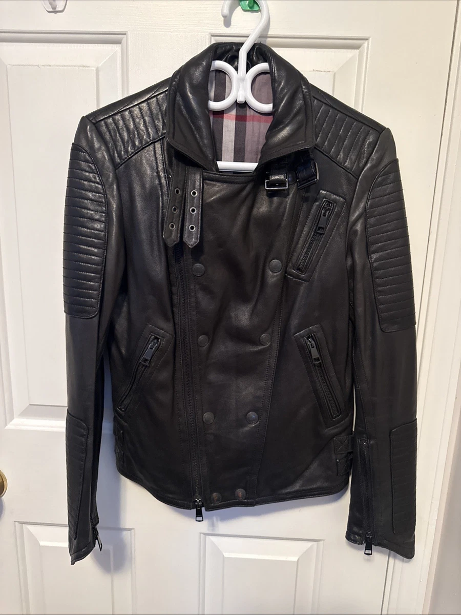 Burberry Prorsum Leather Jacket In Women's Coats & Jackets for