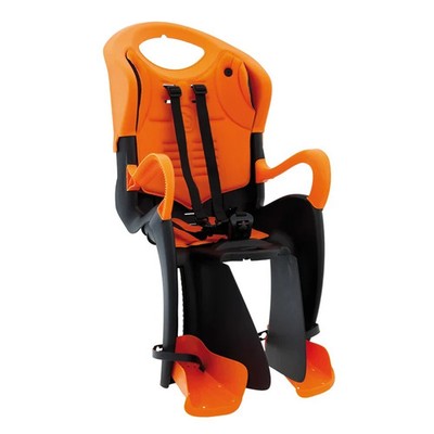 Bellelli Rücksitzkindersitz TIGER Trägersystem Schwarz/Orange
