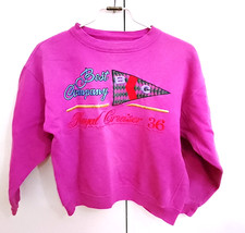 BEST COMPANY by Olmes Carretti 80s italy felpa Royal Cruiser 36 viola rosa tg 7