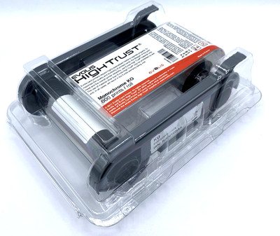 EVOLIS Hightrust R2F010NAA Monochrome KO Black & Overlay Farbband 600 prints