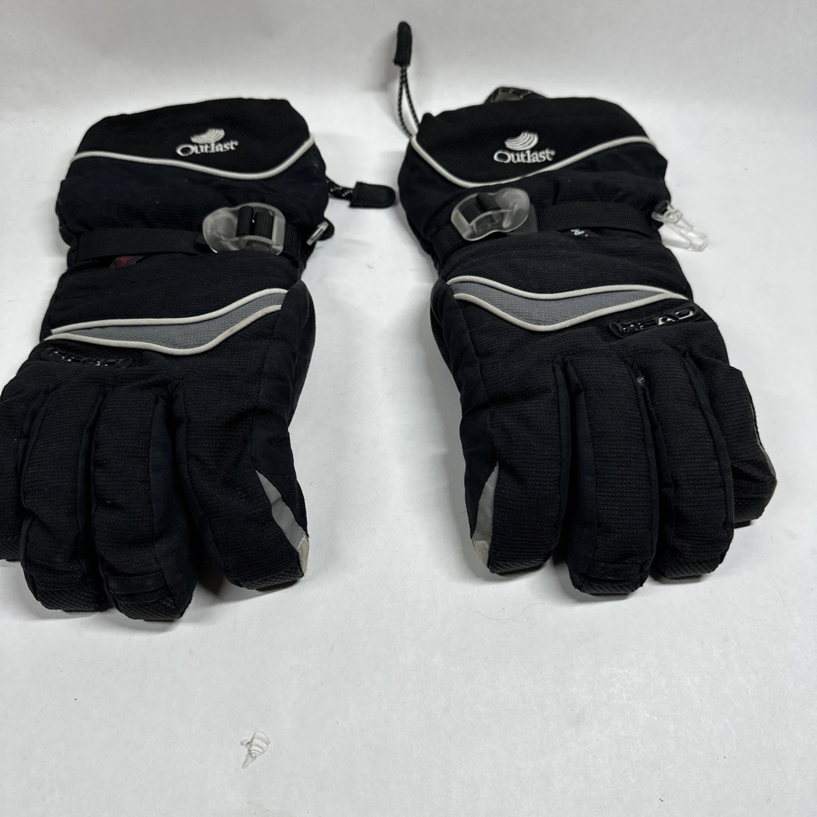 Head Outlast Hipora Nylon Winter Ski Gloves With Heat Pack/Dry Pouch Size Medium
