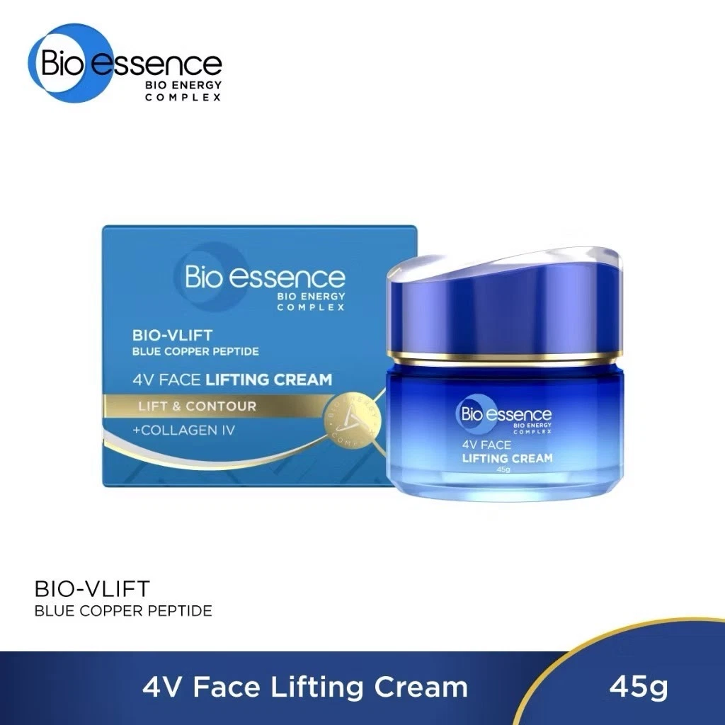 Bio-Essence Bio-VLift 4V Face Lifting Cream 45g | Firming & Moisturizing FREE SH