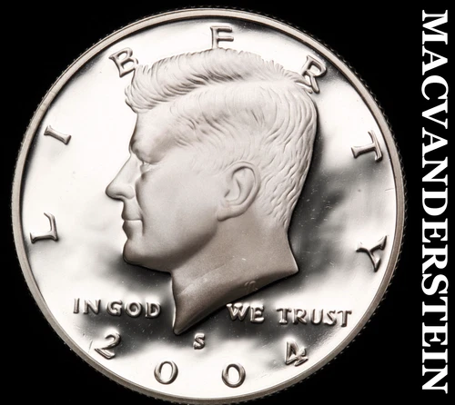 2004-S Kennedy Half- Silver Choice Gem Proof Luster No Reserve #i2240