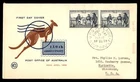 Mayfairstamps Australia FDC 1959 Birth of Post Office Men Packages First Day Cov