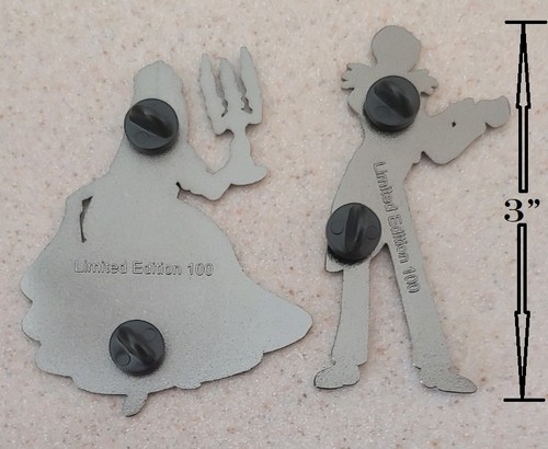 Fantasy Pin - Disney NBC Haunted Mansion Jack Master Gracey & Sally Bride LE100 - Picture 2 of 2