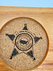 Arkansas US Deputy Warden's Association Wood and Cork Coaster — photo 2