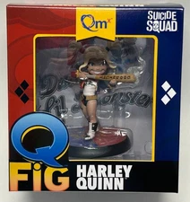 Q Fig Suicide Squad Harley Quinn Figure Quantum Mechanix (New, Factory Sealed)