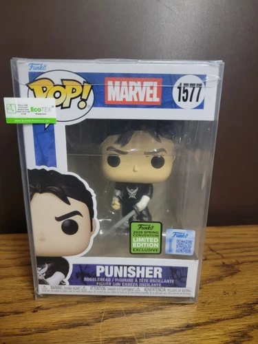 Funko Pop! Marvel Punisher 2026 ECCC Exclusive #1577 With Protector