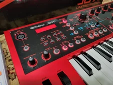 Roland JD-Xi JDXI Limited Edition V1.5 Red & Black Analog Digital Synth Vocoder