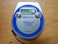 Philips AZT3202/17 Personal CD Player Digital FM Tuner CD-RW Capable