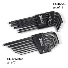 Metric + SAE Sets Ball-end Hex Keys - For Guitar Making/Luthier